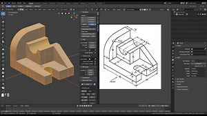 [搬] yojigraphics Blender 来个机械作图 我只会FreeCAD 想尝试Fusion360 大家都在用什么呢