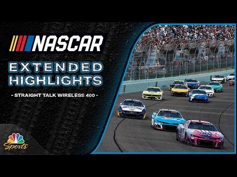 NASCAR Cup Series 2025: Straight Talk Wireless 400 | EXTENDED HIGHLIGHTS | Motorsports on NBC