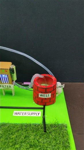 Working model of Rain Water Harvesting Project #raindetector #watermanagement #science #iot #diy