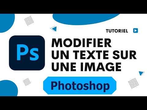 Comment modifier un texte sur une image avec Photoshop
