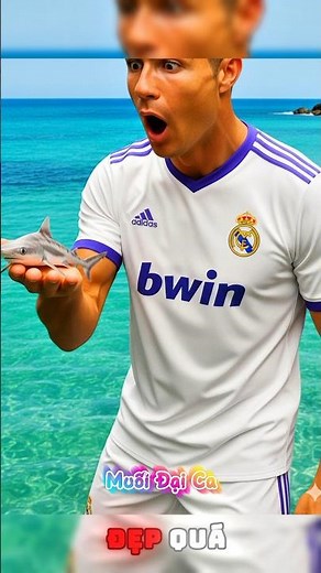 Ronaldo nuôi cá mập và cái kết!!!! #shorts #ronaldo