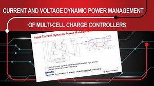 Current and voltage dynamic power management of multi-cell charges | Video | TI.com