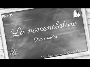 Nomenclature 09 Les amides