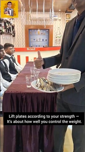 How to Clear Plates from the guest table #Hotelmanagement