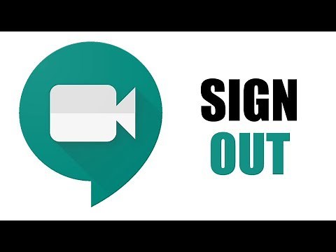 How to Sign Out From Google Meet