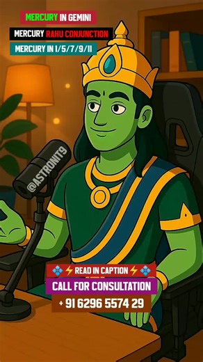 𝐃𝐫. 𝐑𝐚𝐧𝐢𝐭 𝐏𝐚𝐧𝐝𝐢𝐭 | 🧠⚡ MERCURY + RAHU = GENIUS OR MANIPULATOR? 🕶️ When the Mind (Mercury) meets the Illusion Master (Rahu) — it creates one of astrology’s most... | Instagram