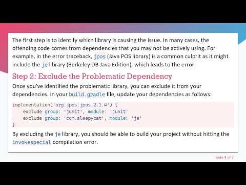 Resolving the Failed to compile unsupported use of invokespecial Error in Android Projects