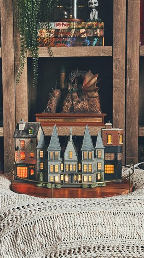Tiffany Dalton | Harry Potter on Instagram: "The details are insane 🤯 Always so impressed with these Harry Potter buildings by Department 56! Loved that they added malfoys manor to the line up this year. I’ve been slowly adding more and more buildings to my entire collection throughout the past few years. So I really appreciate a good sale when I see it & Macys usually has the best deals (I got these 50% off a couple months ago). & it looks like they have 30% sale currently! ❤️ 🛒: @macys (by d