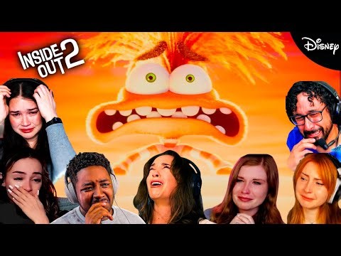 Top "Anxiety Attack" Reactions | Inside Out 2 (2024) Reaction