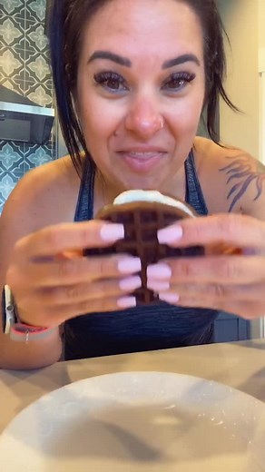 Delicious Keto Oreo Chaffle Recipe by Mandy Mitchell