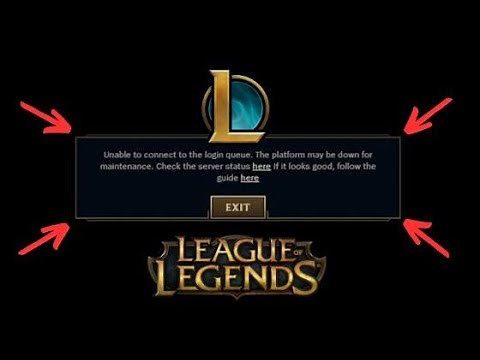 How To Fix Unable To Connect To Login Queue League of Legends
