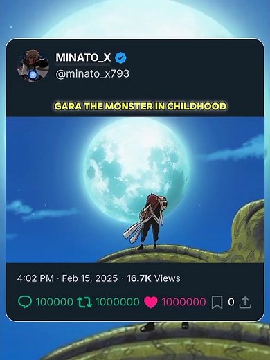 GARA THE MONSTER IN CHILDHOOD #naruto #anime #itachi #shortsfeed #animeshorts