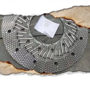 [Hot Item] Paper Machine Spare Parts Wear-Resisting Double Disc Refiner Plate