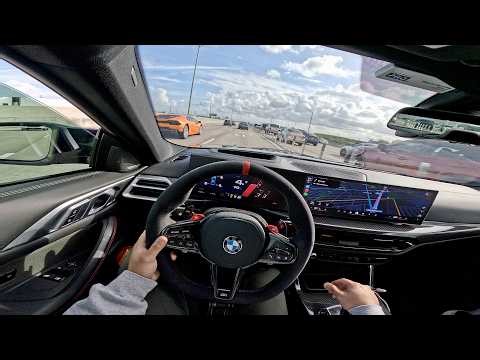 POV 2025 BMW M4 CS DRIVING HARD + WISDOM‼️