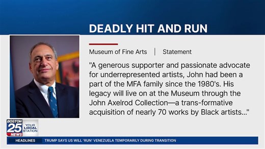 Man struck, killed in Boston hit-and-run was honorary advisor at Museum of Fine Arts