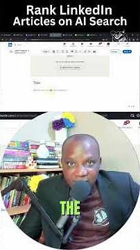 How to rank LinkedIn articles on AI search engines ▪ GET CLIENTS