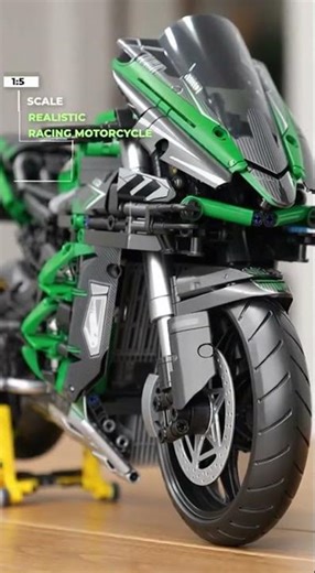 2088PCS Super Motorcycle 🏍️ | 1:5 Scale Building Blocks | Toylvia™