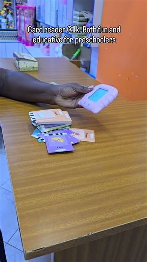 Card reader @1k. Both fun and educative for preschoolers | Pendo kidss | Facebook