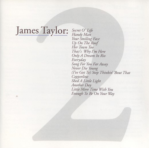 James Taylor - Greatest Hits Volume 2