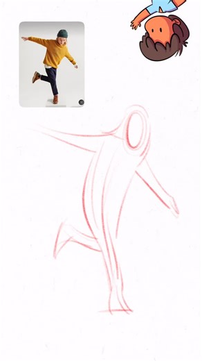 Here’s the step-by-step process of how I Cartoon peoples bodies ✏️ #artreels #howtodraw #cartooning #artist | Kesh