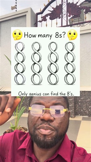 How many eight do you see in the picture