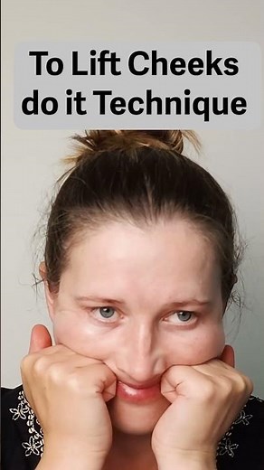 Acupressure to Lift Cheeks Naturally | Face Lifting Massage 🌸