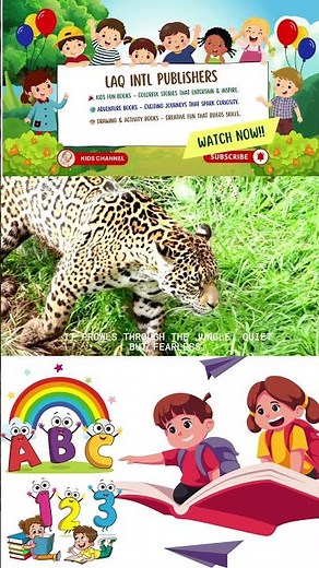 Jaguar - World’s 1st Animal Encyclopaedia for Kids | Amazing Facts by LAQ Publisher
