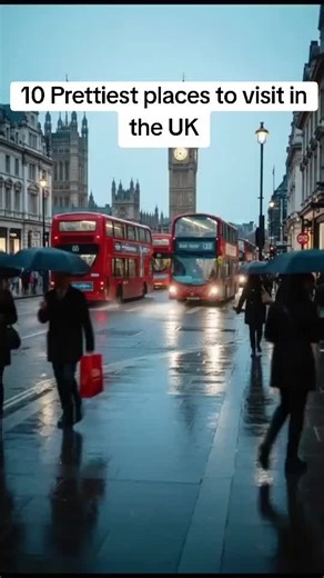10 Prettiest Places to Visit in the United Kingdom 🇬🇧 (Bucket List Destinations You Can’t Miss) — United Kingdom #UKTravel #VisitBritain #TravelBucketList #BeautifulPlaces ##tiktoktravel