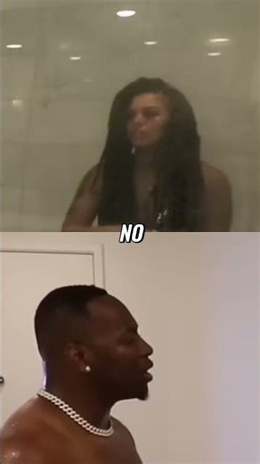 Shower Confrontation: Big Dame's Explosive Reaction! #shorts