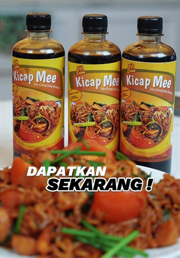 Resepi Mee Goreng Mudah dengan Kicap Mee Kak Zaidah