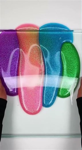 Crushing Glitter Squish Toys Under Glass!