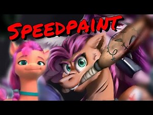 Gen 5 But It's A Zombie Apocalypse (Mlp Speedpaint)