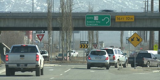 Dowling Road project in Anchorage expected to disrupt traffic all summer
