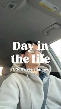 Day in the life as a Software Engineer SoftwareEngineerLife #DayInTheLife #StartupLife #innoutburger