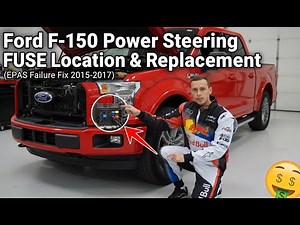 Ford F-150 Power Steering Assist FUSE Location & Replacement (EPAS Failure Fix 2015-2017)