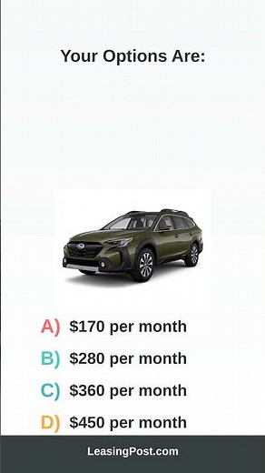 Car Quiz: 2025 Subaru OUTBACK