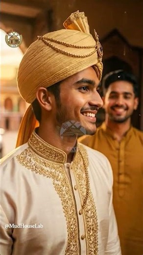 Village Boy’s Amazing Transformation into Royal Groom 👑 #mudhouse #ruralbuild #satisfying