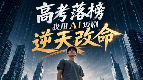 高考落榜，我用AI短剧逆天改命 第9集