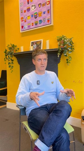 Emmet Kirwan is a playwright and actor who has spent most of his life in Dublin City. This Christmas, Emmet is supporting our work to end child homelessness in Ireland. "Focus Ireland's Coffee Shop is a big part of this community and I remember always seeing people actively engaging with [the service] but between 2014 and 2020, I saw the numbers grow." "It is a place that, when someone comes in, they can feel at home. They have a place they can go to if they're living in emergency accommodation