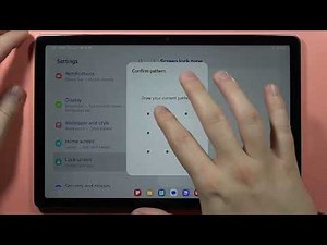 Samsung Galaxy Tab A9/A9+ All Screen Lock Methods #taba9