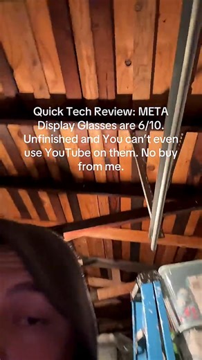 Meta Display Glasses Review: 6/10 #Techreview #quickreview #ai #Meta #metadisplay | Butimnotatrader