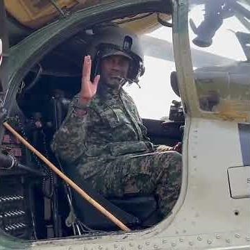 Andrew Mwenda joins UPDF in Congo, to fly Mi24 attack Helicopter to fight ADF