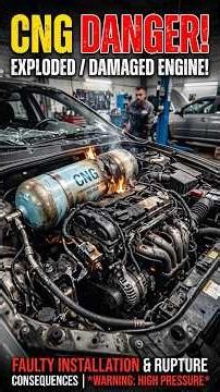 🚗 Does CNG Really Damage Your Car Engine? Factory-Fitted CNG vs Aftermarket CNG Kit Explained!