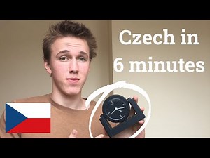START CZECH IN 6 MINUTES I Basic Grammar and Phrases