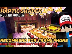 Haptic Realistic Shader For Minecraft Bedrock
