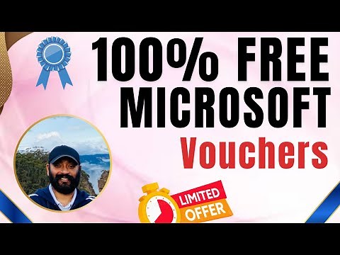 FREE Microsoft Exam Voucher 2025 | 100% Discount on Fundamentals and Associate Certifications