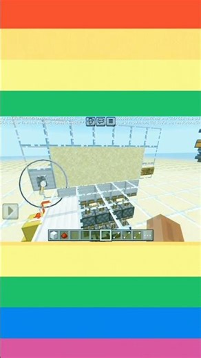 I built a secret Sand Door in Minecraft 😱 | #minecraftbuild #secretdoor