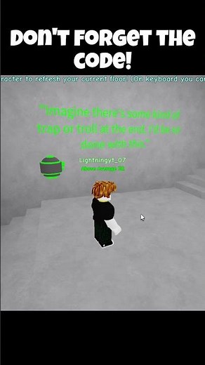 🔢 Floor 86 – "ROBLOX IQ TEST – The long stairs ! 🔥 #Shorts"