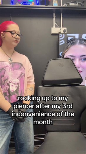 Getting a piercing >> dealing with my problems ✨ . . #funny #piercing #meme #explore #explorepage #foryou #viral #trend #trending #piercings #bepierced #fyp | Be Pierced