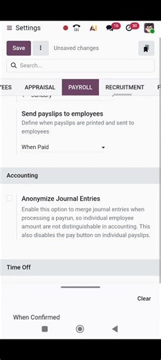 Employee Payslip Send Control | Odoo20 #odoo #odoo19
